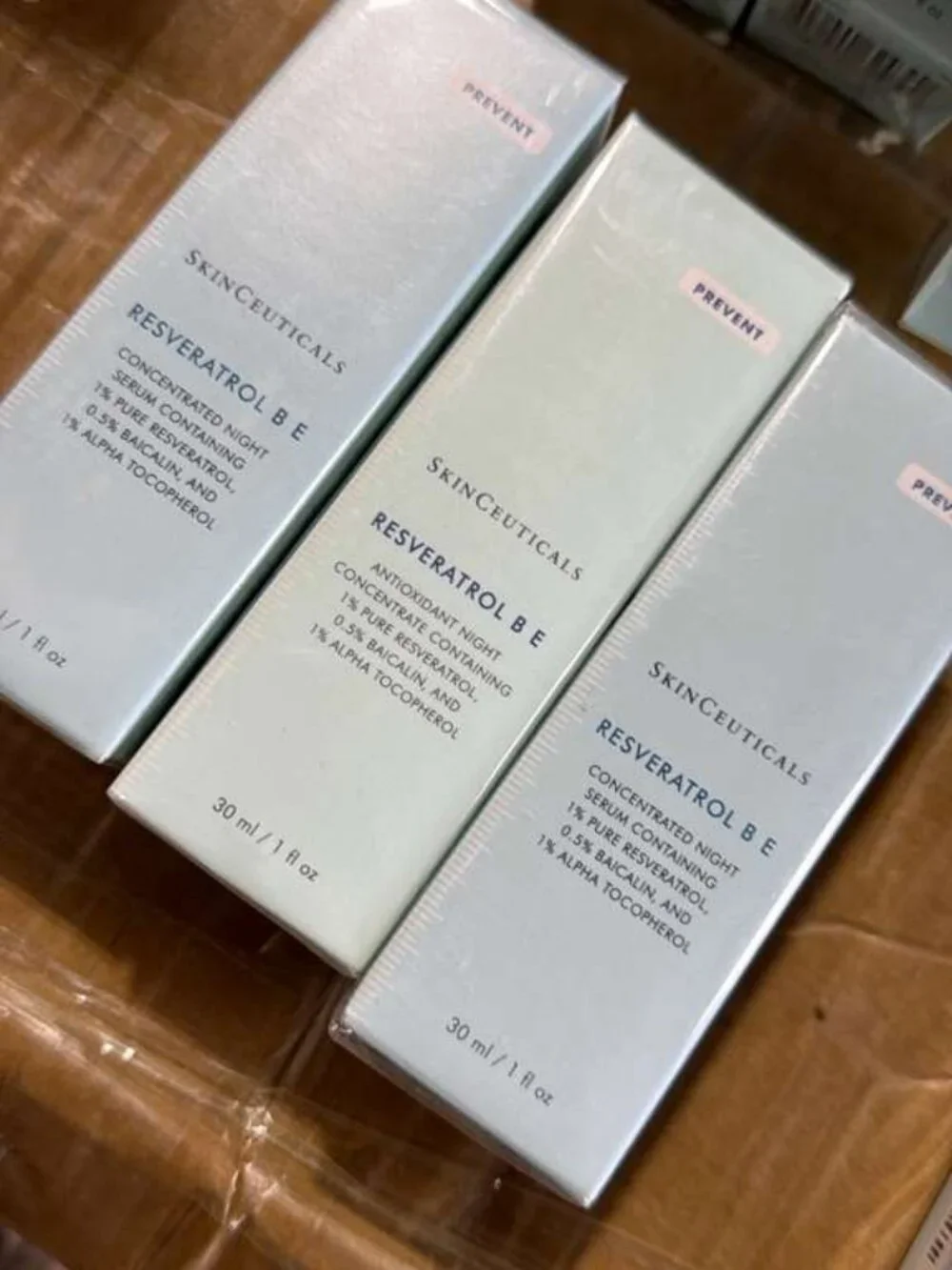 SkinCeuticals Resveratrol B E Night Antioxidant Serum 1 oz / 30ml NEW